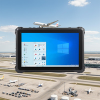 Tableta Industrial Linux de 10 Pulgadas de Fábrica, Pantalla Táctil Resistente al Agua, PDA con 8 GB de RAM, Tableta Robusta con Sistema Linux, 4G LTE, IP67, 256 GB de ROM