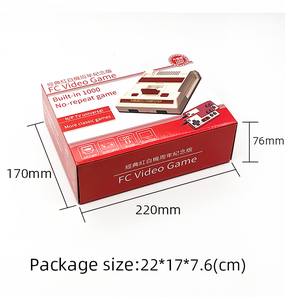Ordinateur familial FC Rétro Joueur de <span class=keywords><strong>Jeu</strong></span> Classique De <span class=keywords><strong>Jeu</strong></span> Portable Lecteur de <span class=keywords><strong>Jeu</strong></span> Vidéo Console <span class=keywords><strong>Deux</strong></span> Manettes Consoles Boîte 1000 Jeux - Product Image 5