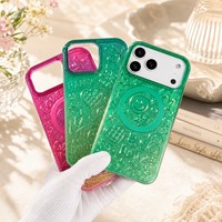 Étui de téléphone portable en TPU électroplaqué résistant à l'usure pour les séries 11-17, anti-traces de doigts, antichoc, service OEM/ODM
