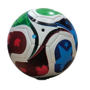 Ballon de football 2026, nouveau modèle tendance, logo personnalisable, pour match, avec panneaux cousus - Product Image 1
