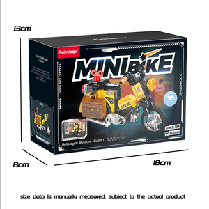 FEIMIBOX 86 Piezas, Bloques de Construcción de Motocicleta de Plástico, Juego de Construcción Educativo DIY para Niños de 8+ Años, FL5486 Hi - Product Image 6