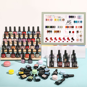 Conjunto de esmaltes de <span class=keywords><strong>uñas</strong></span> de Gel Uv, Set de esmaltes de <span class=keywords><strong>uñas</strong></span> de Gel con etiqueta privada vegana, 7,5 ml, caja de regalo para el hogar, esmalte de <span class=keywords><strong>uñas</strong></span> con capa Base superior - Product Image 3