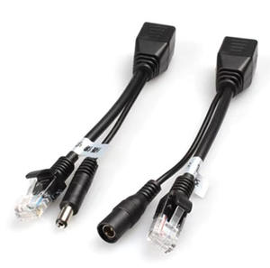 Adaptador <span class=keywords><strong>POE</strong></span> (Power Over Ethernet) com divisor RJ45 para fonte de alimentação DC fêmea para câmera IP - Product Image 2