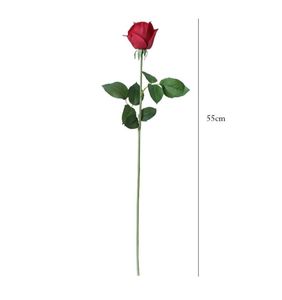 Prix de gros usine – Rose artificielle hydratante au toucher réel pour la Saint-Valentin et la fête <span class=keywords><strong>des</strong></span> Mères - Product Image 5
