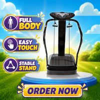 Machine de massage vibratoire Super Body Shaper Crazy Fit, type vertical avec fonction électromagnétique, équipement de musculation et de remise en forme