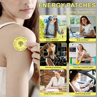 Acentiallabs Patch Énergisant Transdermique : Booste l'Énergie, Maintient la Concentration – Étiquette Privée – Patchs Énergétiques à la Vitamine et à la Caféine pour Hommes et Femmes