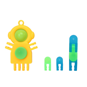 Nouveautés en gros : Jouets anti-stress Gyroscope de bureau le moins cher, Fidget Spinner à bulles à presser - Product Image 4