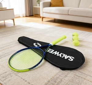 Raquette de <span class=keywords><strong>badminton</strong></span> en graphite dur NF555 pour femme, 83g, légère, type contrôle de balle, 20-23 lbs - Product Image 4