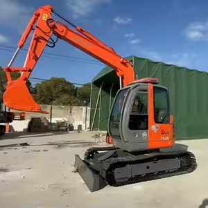 Excavadora Hidráulica Usada Hitachi ZX75US Mini de Alto Rendimiento y Alta Calidad, Hitachi ZX75US ZX70 ZX60 ZX55 ZX50 en Venta - Product Image 1
