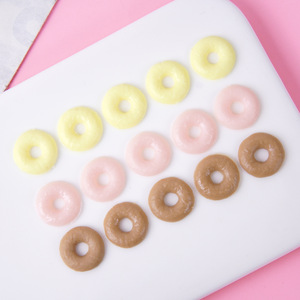 Adornos y Accesorios de Donuts en Miniatura de PVC, Juguetes de Postres Simulados DIY, Pasteles, Accesorios para Donuts - Product Image 2