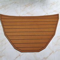 Tapis de plateforme de bain Moomba LSV en mousse EVA imitation teck pour bateau, style SeaDek MarineMat Gatorstep, auto-adhésif