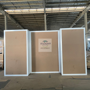 Customized Pull Push Wood Flooring Hardwood Laminate Timber <strong>Display</strong> Stand Ceramic Tile Stone Sliding Metal Rack for Showroom - Product Image 2