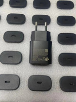 Cargador de carga súper rápida de 25W, adaptador de corriente USB C PD25W para Samsung S22 S21, tipo C PD, enchufe europeo, EE. UU. Y Reino Unido, enchufe de 25W, para Samsung S22
