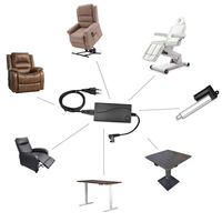 Alimentation A60R6002918 29V 1.8A Transformateur d'alimentation à découpage AC/DC pour bureau assis-debout, table assis-debout, fauteuils releveurs