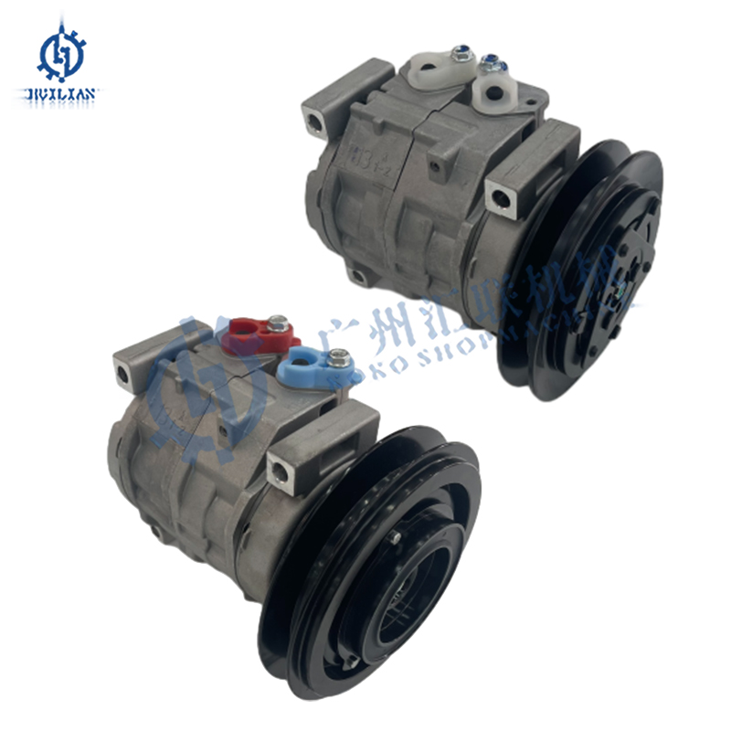 Denso 10S13C A/C Compressor for Hitachi Excavators