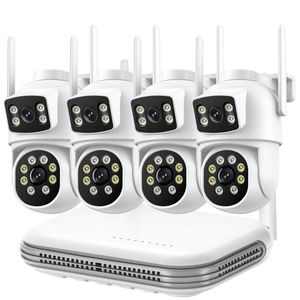Système de sécurité avec caméras IP 10 canaux 2021, 32 canaux, solaire, pour ville, camping, 16 canaux, caméra CCTV, alarme de clôture, systèmes commerciaux et industriels - Product Image 1