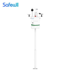 Safewill Système de surveillance de la <span class=keywords><strong>pollution</strong></span> de l'<span class=keywords><strong>air</strong></span> ambiant PM2.5 <span class=keywords><strong>PM10</strong></span> H2S O2 VOC NH3 CO2 Analyseurs de gaz Station de surveillance environnementale - Product Image 6