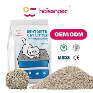 Premium White Crushed Bentonite <b>Cat</b> <b>Litter</b> Fast Clumping Low Dust High Absorption Clean Paws Mineral <b>Cat</b> Sand Wholesale - Product Image 1
