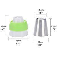 Set di Punte Russe per Decorazione Torte, Ugelli per Pasticceria, Accessori per Cupcake