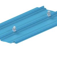Pince solaire Klip Lok en alliage d'aluminium pour système de fixation solaire sur toiture à joint debout en métal, fabriquée en Chine