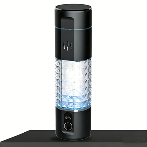 Bouteille génératrice d'eau hydrogénée ionisée rechargeable portable de 290 ml avec technologie PEM SPE pour la maison, les voyages et le sport - Product Image 2