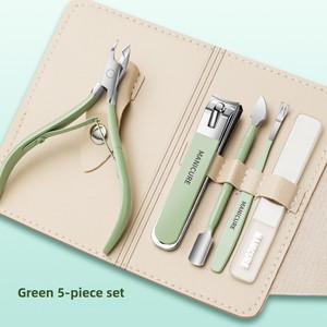 Ensemble de coupe-ongles en acier inoxydable, 5 pièces, outils professionnels de manucure pour l'entretien des ongles - Product Image 6