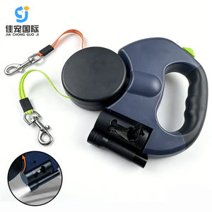Guinzaglio per cani intelligente 3M guinzaglio per cani automatico a doppia fascia retrattile retrattile allenamento ABS + luce Spot in Nylon per camminare all'aperto - Product Image 1