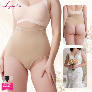 <span class=keywords><strong>Faja</strong></span> Moldeadora de Talla Grande con Tanga de Cintura Alta, Sin Costuras, Control de Abdomen, Moldeadora de Cintura, Short para Debajo del Vestido de <span class=keywords><strong>Novia</strong></span> - Product Image 1