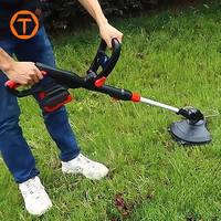 Tondeuse à gazon de jardin 20V Coupeur de gazon rechargeable portatif Batterie au lithium Tondeuse électrique pour tondeuse