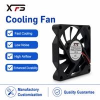 Ventilateur électrique sans balais DC DF7010B05H 5V 12V 24V 2000-3000RPM 10.31-18.46CFM PBT UL94V-0 avec roulement à manchon, ventilateur de refroidissement pour ordinateur OEM