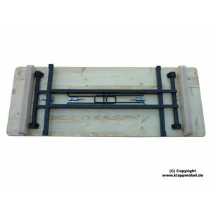 Base per Tavolo Alto Longline Acciaio - Product Image 1