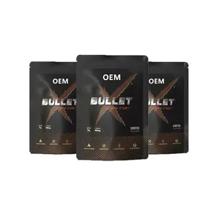 OEM Bullet X Coffeeは、トップグレードのアラビカコーヒー豆でスリムな新陳代謝ケトコーヒーを促進します