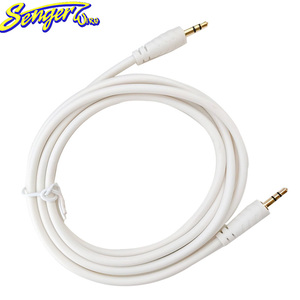 Nhà máy bán buôn 3.5mm đến 3.5mm đầu sen cho thiết bị âm thanh, máy tính và kết nối điện thoại di động. - Product Image 1