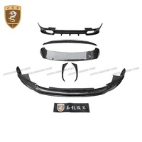 Lame avant en Fiber de carbone forgée de Style TKY, diffuseur arrière, Kit de carrosserie automobile pour Porsche Macan Bodykit année 2020