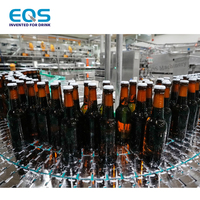 Machine de mise en bouteille de bière, équipement de brasserie automatique, ligne complète pour le remplissage et le bouchage de bouteilles en verre