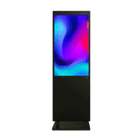 Écran tactile de réseau Lcd, signes numériques, équipement de logo publicitaire, affichage de Totem, 1 pièce