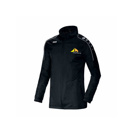 Jako Rain Jacket Team Kids Waterproof Windproof Plastic Raincoat for Boys Girls Size XL for Camping Travel Featuring Custom Logo