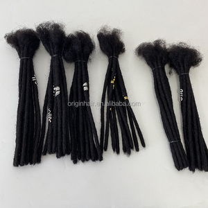 Extensions de dreadlocks en <span class=keywords><strong>cheveux</strong></span> humains 100% naturels, <span class=keywords><strong>afro</strong></span> crépus, 0,2/0,4/0,6/0,8 cm, vente en gros - Product Image 5