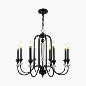 Lámpara de Araña Americana de Cobre Personalizada de Lujo para Interiores, Sala de Estar, Comedor, Dormitorio, Villa, Tienda de Ropa - Product Image 1