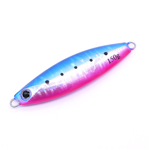 Leurre De Pêche Plomb Coulant 100g-160g - Métal Jig Plat - 1 Pièce