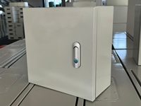 Caja de Distribución de Control de Piso de Acero Inoxidable Impermeable IP65 para Exteriores con Pulverización Térmica 600x400x200mm