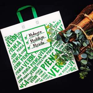 Nouveauté écologique 100% biodégradable non tissé tissu sacs de transport réutilisables sacs d'épicerie recyclés 100% PLA non tissé - Product Image 1