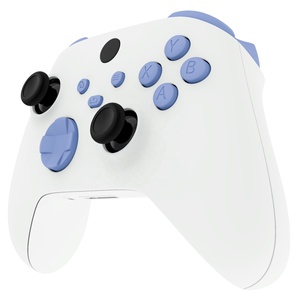 Boutons de remplacement pour manette Xbox Series X S : Gâchettes, D-pad, ABXY, Start, Retour, Synchronisation, Partage, couleur violet clair - Product Image 3