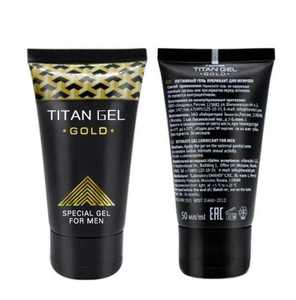 Gel Crema para Agrandar el Pene Masculino Gold Titan Bigger Dick, Producto para Aumentar el Tamaño Xxl, Producto para la Erección, Producto Sexual Afrodisíaco - Product Image 2