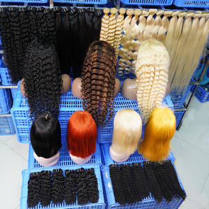 Sudaderas de pelo humano transparente, atacado, virgen, sin procesar, hd, frontal, transparente, natural - Product Image 6