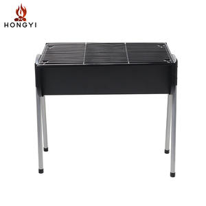 เตาปิ้งย่างพกพา HONGYI ขนาด 48x31x43 ซม. ทำจากสแตนเลสอเนกประสงค์ สำหรับปิ้งย่างกลางแจ้ง ปิ้งย่างไร้ควัน ไม่ติดกระทะ ใช้ถ่าน - Product Image 2