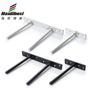 Haidibosi T-Shaped Shelf Support Iron Wall Mounted <b>Bracket</b> For Shelves Modern Simple Design Durable Powder Coating - Product Image 1