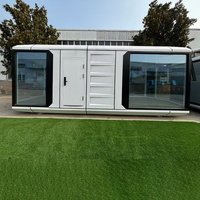 Usine chinoise moderne petite maison espace capsule maison luxe préfabriqué hôtel moderne maison mobile extérieur prêt à vivre