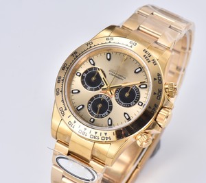 Chất Lượng Cao Hoàn Toàn Tự Động Đa Chức Năng Người Đàn Ông Của Đồng Hồ 4131 Phong Trào <span class=keywords><strong>904</strong></span> Trường Hợp Vàng Colour Mặt Cao Cấp Cơ Khí Đồng Hồ - Product Image 2