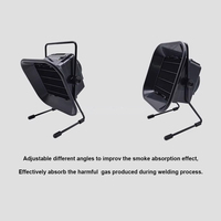 Outil de ventilateur de fumée de filtre à air d'extracteur de fumée efficace d'équipement de nettoyage d'air de fumée simple